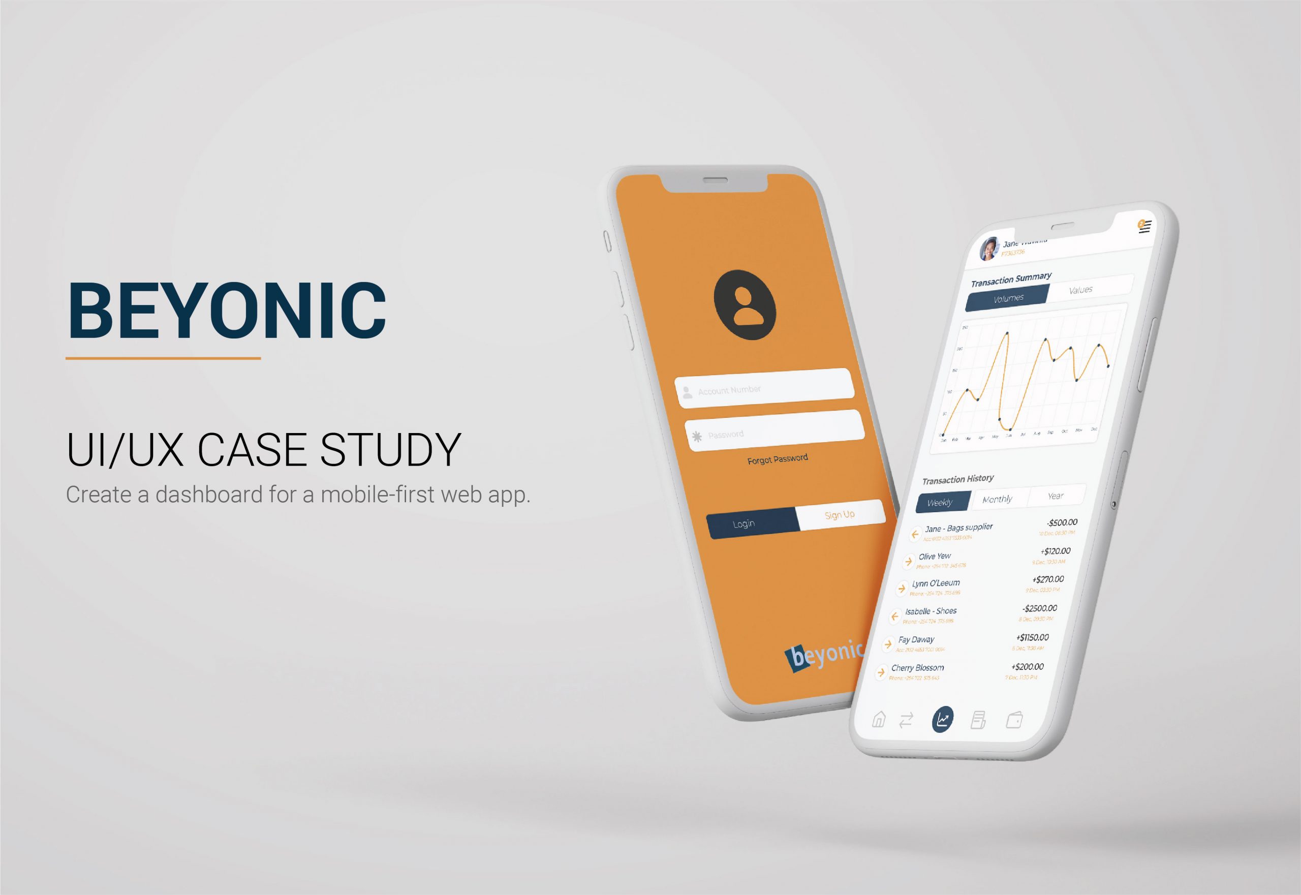 Beyonic Mobile Web app