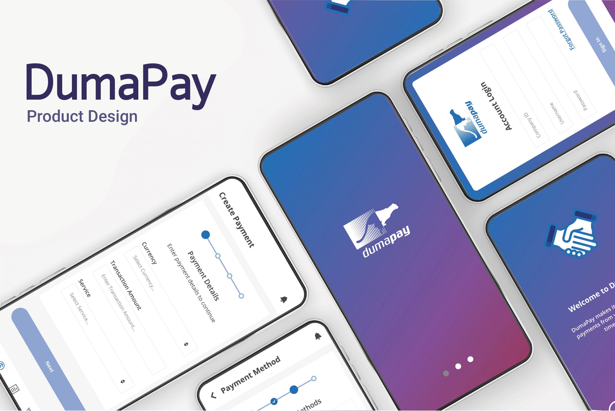 DumaPay Mobile App Design