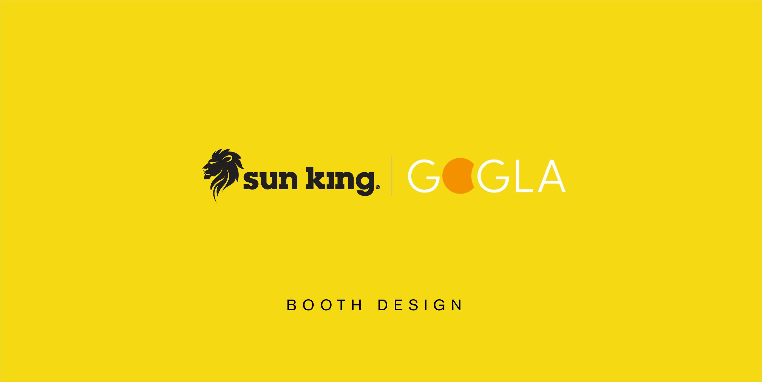 Sun King Booth Design for Gogla 2022